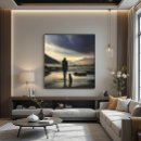 Suche nach einsamkeit leinwandbilder Strand
