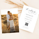 Recherche de de 11x16 mariage invitations Noir et blanc