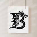 Suche nach buchstabe b poster Typografie