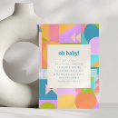 Recherche de rétro partie invitations Couleurs vives