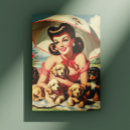 Suche nach vintage welpen postkarten Pinup