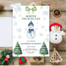 Suche nach snowman einladungen Aquarell