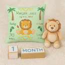 Recherche de faire part enfant coussins Vert