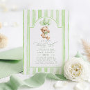 Recherche de rayures vertes invitations Future maman