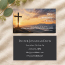 Suche nach kreuz und visitenkarten Pastor