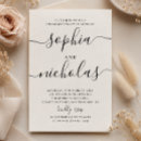 Recherche de partie moderne fiançailles invitations Invités