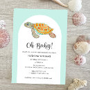 Recherche de tortue de mer verte invitations Pour enfants