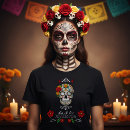 Suche nach tag des toten tshirts Totenkopf