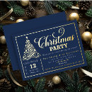 Recherche de bleu et or noël invitations Toute personne