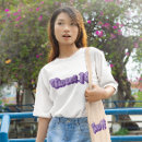 Recherche de rétro pourpre tshirts Typographie