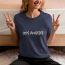 Recherche de los angeles tshirts Mignon