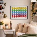 Suche nach herzmuster poster Regenbogen