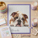 Recherche de bouledogue anglais puzzles Mignon