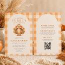 Recherche de dinde invitations De fête d'automne