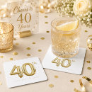 Suche nach 40 geburtstag untersetzer Gold