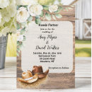 Recherche de western mariage invitations Rustique