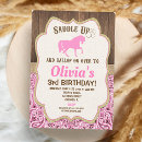 Recherche de cheval rose invitations Girl