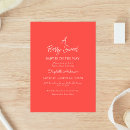 Recherche de fruits rouges invitations Baby girl
