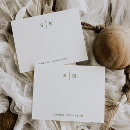 Recherche de traditionnel correspondances cartes Monogrammé