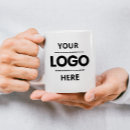 Recherche de marquage tasses Logo de l'entreprise