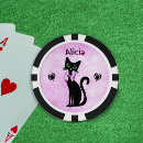 Recherche de chats jetons poker Chat noir