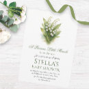 Recherche de muguet invitations Aquarelle