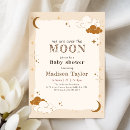 Recherche de lune croissant invitations Neutre