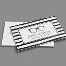 Suche nach brille visitenkarten Retro