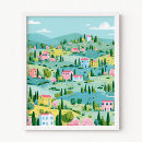 Suche nach rosa haus poster Für sie