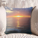 Recherche de tranquille coussins Coucher de soleil