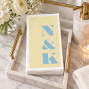 Recherche de jaune bleu serviettes Moderne