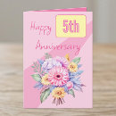 Suche nach 5 jahrestag karten Rosa