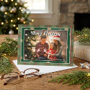 Recherche de rouge vert noël invitations Photo de famille