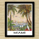 Suche nach vintage florida reise poster Illustration