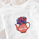 Recherche de théière tshirts Floral