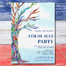 Recherche de famille de 4 invitations 4 juillet fête