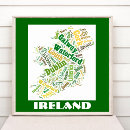 Recherche de carte de dublin posters Silhouette