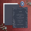 Recherche de le bleu de la marine invitations Calligraphie