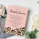 Recherche de animal bridal shower invitations Leopard spots