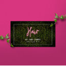 Recherche de salon de coiffure cartes visite Beauté