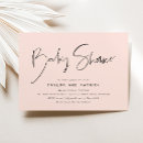 Recherche de minimalist baby shower invitations Typographie