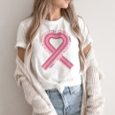 Recherche de pink ribbon tshirts Amour