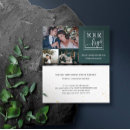 Recherche de mariage turquoise cartes visite Minimaliste