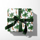 Recherche de arbre tropical papier cadeau Élégant