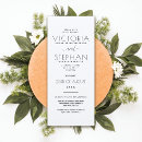 Recherche de verticales 10x23 mariage invitations Typographie