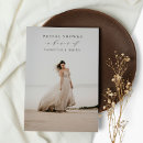 Recherche de beige bridal shower invitations Moderne