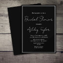 Recherche de noir formel invitations Minimaliste
