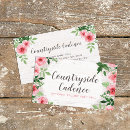 Recherche de pays chic cartes visite Bois rustique