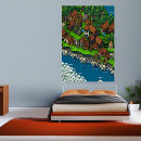 Recherche de rivières art Forêt