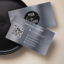 Recherche de metallic silver cartes visite Professionnel